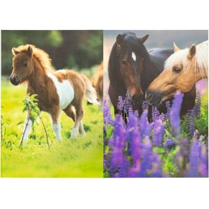 HERMA 19741 Papierkorb Pferdewiese-Design Karton 22x31.5cm