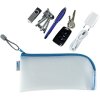 HERMA 20003 Universaltasche Etui 23x11cm Blau Reißverschluss über Eck