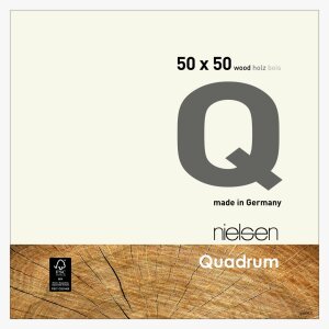 Nielsen Holz-Wechselrahmen Quadrum 50x50 cm weiß...