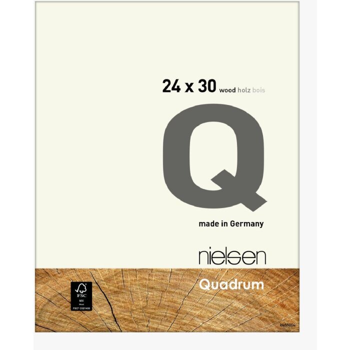 Ramă foto Nielsen Quadrum 24x30 cm albă deckândă