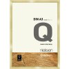Nielsen Holz-Wechselrahmen Quadrum 29,7x42 cm gold