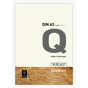 Nielsen Quadrum Holzrahmen 29,7x42 cm Weiß deckend...