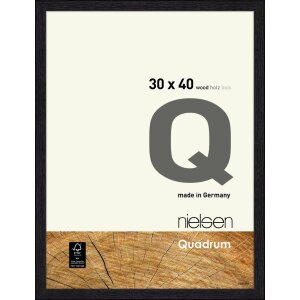 Nielsen Quadrum Holzrahmen 30x40 cm rabenschwarz...