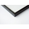 Nielsen Quadrum Holzrahmen 30x40 cm rabenschwarz Normalglas Blockprofil