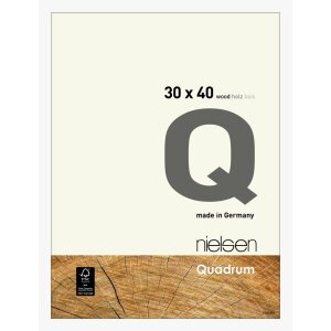 Nielsen Quadrum Holz-Wechselrahmen 30x40 cm weiß...