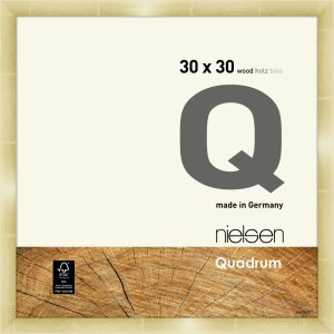 Nielsen Holz-Wechselrahmen Quadrum 30x30 cm gold