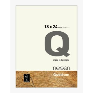 Nielsen Holz Wechselrahmen Quadrum 18x24 cm weiß...