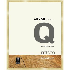 Nielsen Quadrum Holz-Wechselrahmen 40x50 cm gold