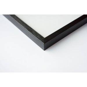 Nielsen Quadrum Holz-Wechselrahmen 40x40 cm rabenschwarz