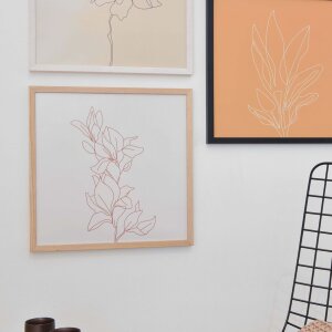 Ramă foto Nielsen Quadrum 40x40 cm albă acoperitoare