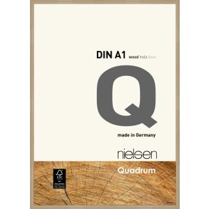 Nielsen Holz Wechselrahmen Quadrum 59,4x84,1 cm eiche natur