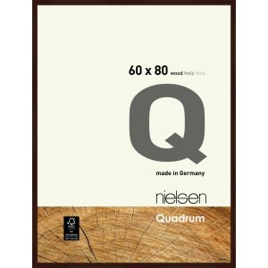 Nielsen Quadrum Holz-Wechselrahmen 60x80 cm wenge
