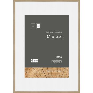 Nielsen Skava Holz-Bilderrahmen Eiche 59,4x84,1 cm mit...