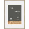 Nielsen Skava Holz-Bilderrahmen Eiche 59,4x84,1 cm mit Passepartout 42x59,4 cm