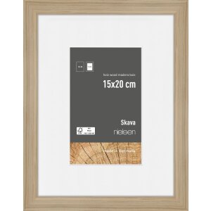 Nielsen Holz-Bilderrahmen Skava Eiche 15x20 cm mit...