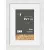 Nielsen Holz-Bilderrahmen Skava weiß 13x18 cm mit Passepartout 9x13 cm