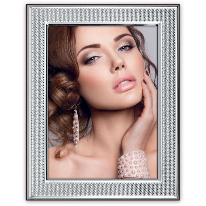 ZEP Hochglanz Bilderrahmen Teramo 10x15 cm bis 20x25 cm silber