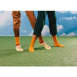 Pereche de călcâi Crew Napoli Pizza Full – EatMySocks