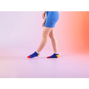 Set pantofi EatMySocks cu model ouă de păsăre, 2 perechi