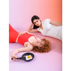 Set pantofi EatMySocks cu model ouă de păsăre, 2 perechi