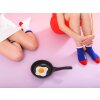 Set pantofi EatMySocks cu model ouă de păsăre, 2 perechi