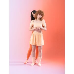 EatMySocks Doppelpackung kurze und lange Socke Mochi Mango