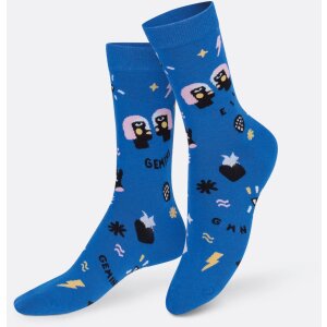 EatMySocks Crew Socken Sternzeichen Zwilling