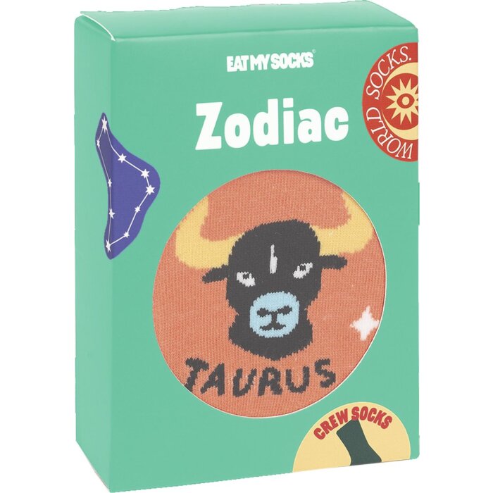 Căști de picioare EatMySocks cu motivul zodiacal Taur