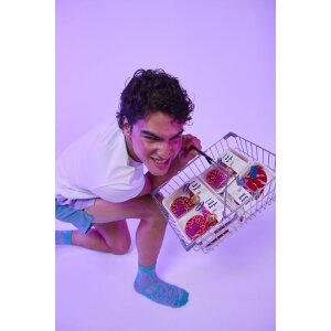 EatMySocks – Pachet cu 2 perechi pantofi scurți Beef Burger