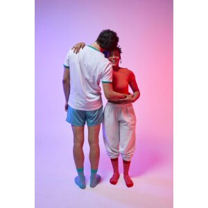 EatMySocks – Pachet cu 2 perechi pantofi scurți Beef Burger