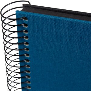 Goldbuch Spiralalbum Bella Vista petrol 20x20 cm 40 schwarze Seiten