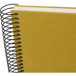 Goldbuch Spiralalbum Bella Vista senf 34x30 cm 40 weiße Seiten