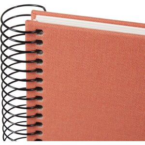 Goldbuch Spiralalbum Bella Vista lachs 34x30 cm 40 weiße Seiten Fotokarton