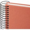 Goldbuch Spiralalbum Bella Vista lachs 34x30 cm 40 weiße Seiten Fotokarton