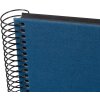 Goldbuch Spiralalbum Bella Vista petrol 34x30 cm 40 Seiten schwarz mit Ausstanzung