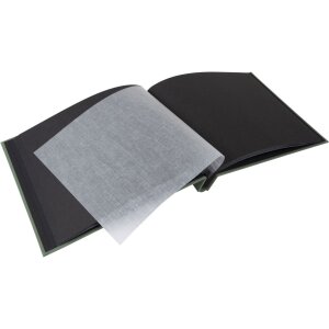 Album Goldbuch cu capac cu șurub Bella Vista Artichoke 30x25 cm 40 pagini negre