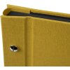 Goldbuch Schraubalbum Bella Vista senf 30x25 cm 40 schwarze Seiten