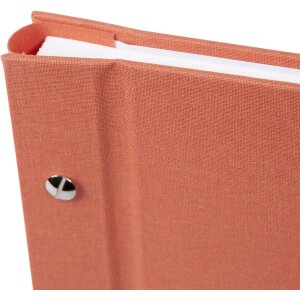Goldbuch Schraubalbum Bella Vista lachs 30x25 cm Leinen erweiterbar