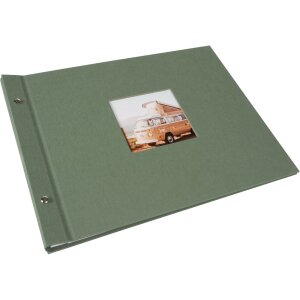 Album Goldbuch cu filet Bella Vista Artichoke 40 pagini copertă din in 39x31 cm