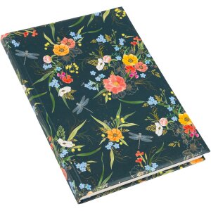 Agenda Goldbuch Verano dark – 200 de pagini albă, format 15x22 cm
