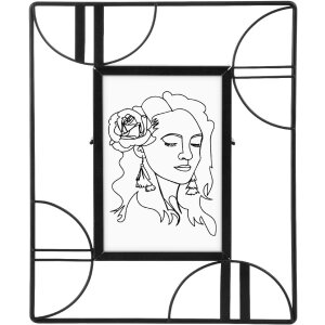 Goldbuch Lorigo Portrait-Bilderrahmen schwarz 10x15 cm