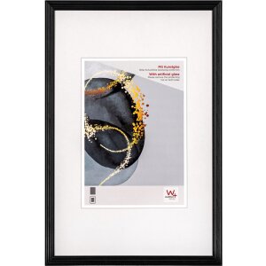 Walther Holzrahmen Select 30x40 cm schwarz Kunstglas