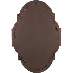 Clayre & Eef 52S300 Wandspiegel Braun Beige 63x4x91 cm