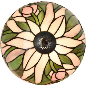 Lampa de masă LumiLamp Tiffany roz Ø 27x40 cm E14 40W