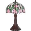 Lampa de masă LumiLamp Tiffany roz Ø 27x40 cm E14 40W