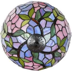 Lămpiță de masă Tiffany roz Ø 30x50 cm E27 max 60W