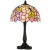 Lămpiță de masă Tiffany roz Ø 30x50 cm E27 max 60W