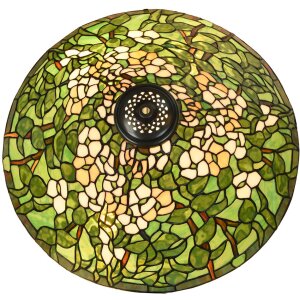 Lampa suspendată Tiffany LumiLamp 5LL-6351, Ø 50 cm, E27, 60W, verde