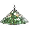 Lampa suspendată Tiffany LumiLamp 5LL-6351, Ø 50 cm, E27, 60W, verde