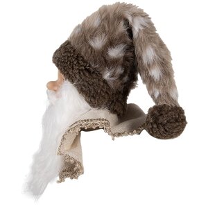 Clayre & Eef 65270 Anhänger Weihnachtsmann Braun...